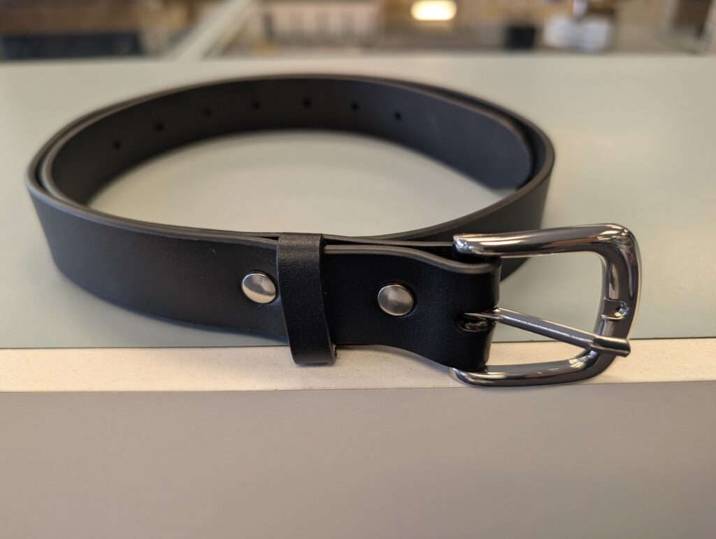 Black Leather Belt